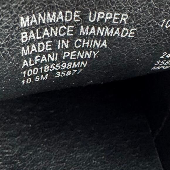 ALFANI FAUX LEATHER MEMORY FOAM PENNY LOAFERS IN‎ BLACK NWOB MEN'S SIZE 10.5 - Picture 12 of 12